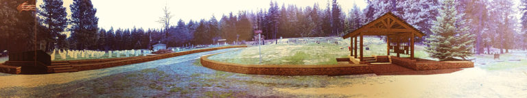 ~ Historic Roslyn Cemeteries ~ Envisioned Plan for a New Interpretive Kiosk  and Entrance Improvements